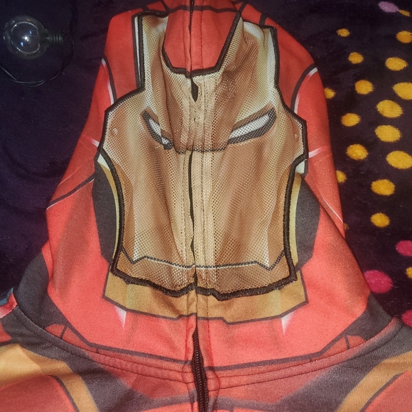 Marvel Sweaters Iron Man Zip Up Hoodie Xl Poshmark